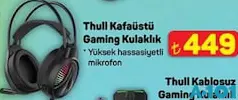 THULL KAFAÜSTÜ GAMİNG OYUNCU KULAKLIK THULL KAFAÜSTÜ GAMİNG OYUNCU KULAKLIK